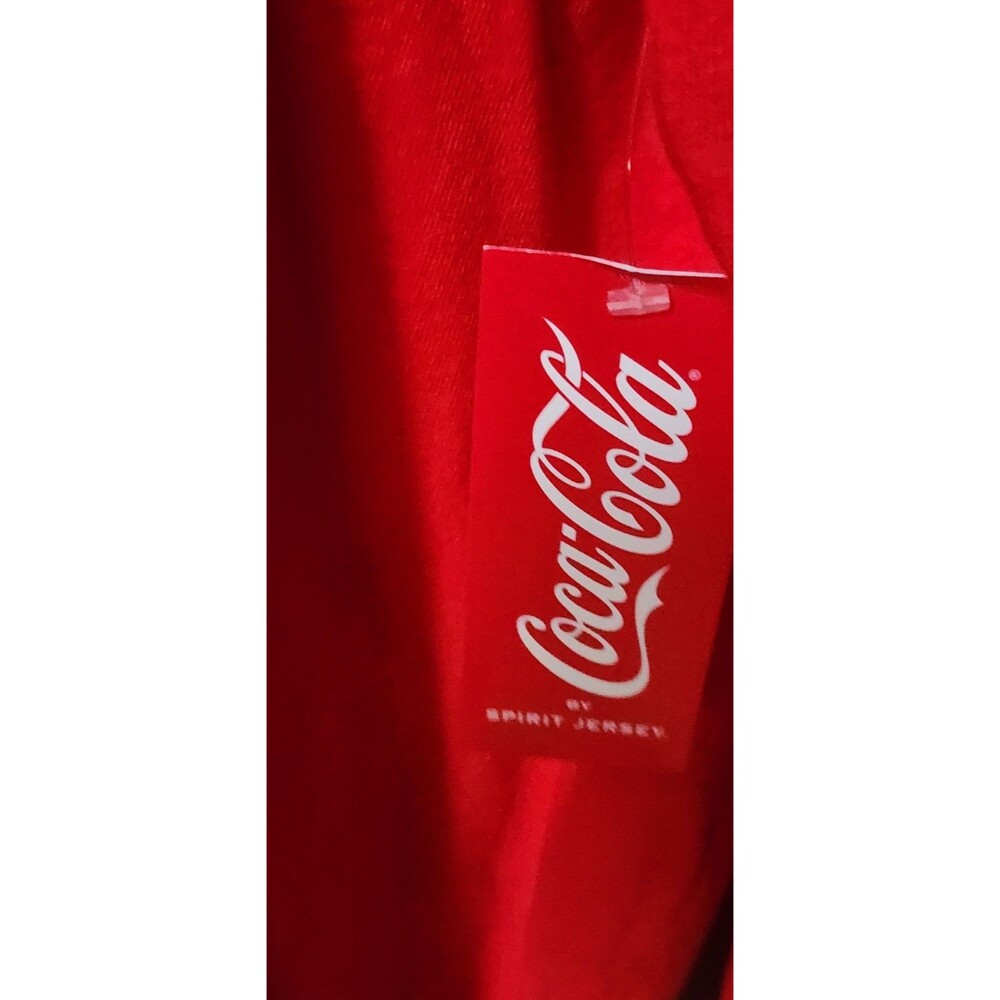 New Coca-Cola Coke X Spirit Jersey Unisex Tee Red Unisex long sleeve jersey XL - Picture 5 of 14